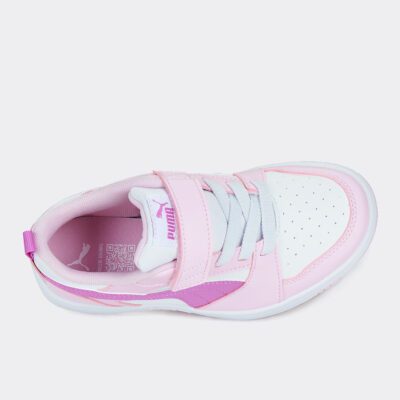 Puma Rebound V6 Lo AC+PS Παιδικά Παπούτσια