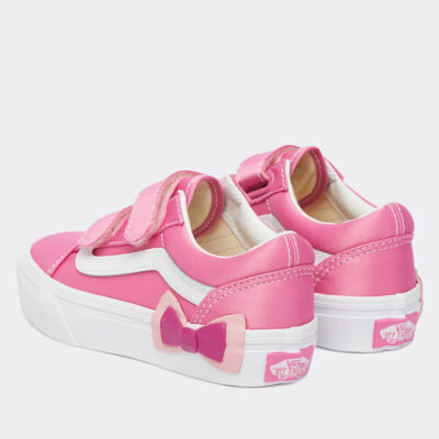 Vans Old Skool V Bow Pink Παιδικά Παπούτσια