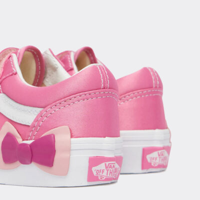 Vans Old Skool V Bow Pink Παιδικά Παπούτσια