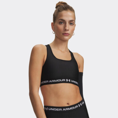 Under Armour® Mid Crossback Sports Bra (1361034-011)
