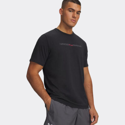 Under Armour Blur Wordmark Ανδρικό T-shirt (6009248-001)