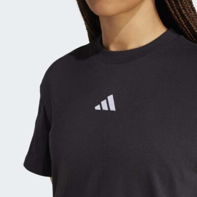 adidas Essentials 3-Stripes Boyfriend Tee-Stripes Cotton Γυναικείο T-Shirt