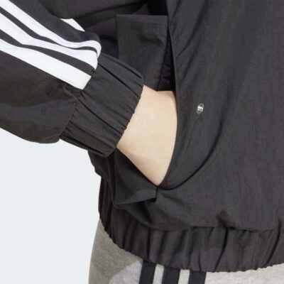 adidas Essentials 3-Stripes Lifestyle Woven Bomber Αντιανεμικό Μπουφάν