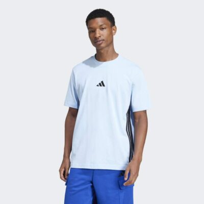 adidas Μπλούζα Essentials 3-Stripes Single Jersey Ανδρικό T-shirt (JE6397)