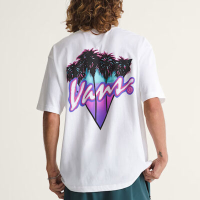 Vans Palm Drive Ανδρικό T-shirt (VN000SXEWHT1)