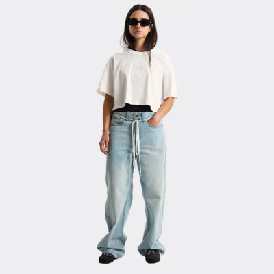 Vans Ellipse Relax Crop Γυναικείο T-Shirt (VN000XDWC9F1)