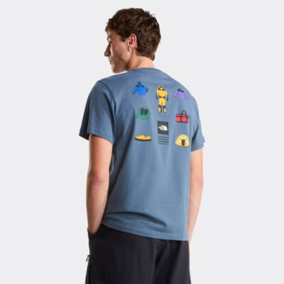 The North Face Icon Celebration Ανδρικό T-Shirt (NF0A8GAS0U31)