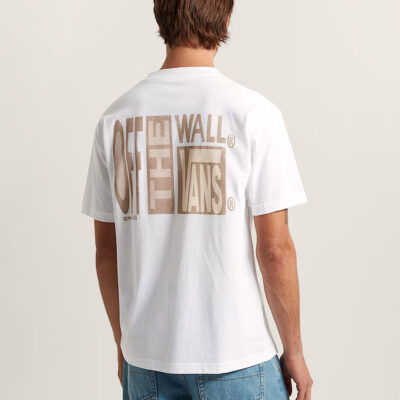 Vans Stretch Stack Crackle Ανδρικό T-shirt (VN000SWEWHT1)