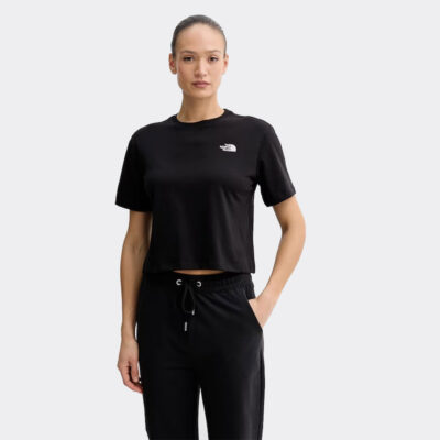 The North Face Evolution Simple Dome Crop Relaxed Γυναικείο T-Shirt (NF0A8FDHJK31)