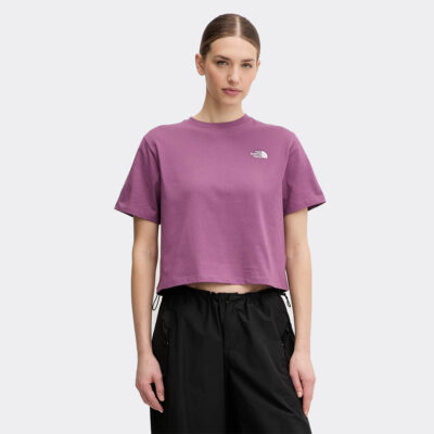 The North Face Evolution Simple Dome Crop Relaxed Γυναικείο T-Shirt (NF0A8FDHG4Y1)