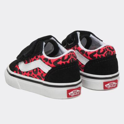 Vans Old Skool V Glitter Leopard Βρεφικά Παπούτσια
