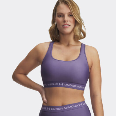 Under Armour® Mid Crossback Sports Bra