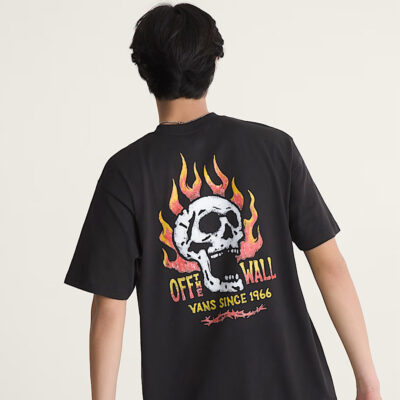 Vans Off The Wall Fever Ανδρικό T-shirt (VN000VW0BLK1)
