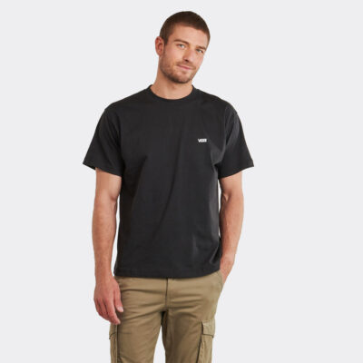 Vans Left Chest Logo Ανδρικό T-shirt (VN000R9XBLK1)