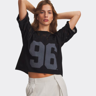 Under Armour Burnout 96 Γυναικείο T-Shirt (6010952-008)