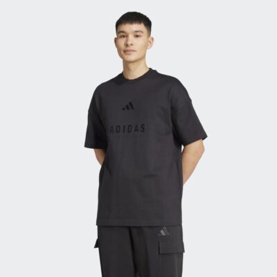 adidas ALL SZN Embroidered Graphics Ανδρικό T-shirt (JL6549)