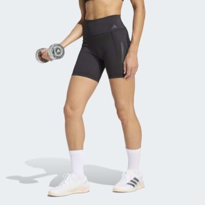 adidas Optime Essentials 3-Stripes Short Leggings Ποδηλατικό Κολάν (JZ1100)