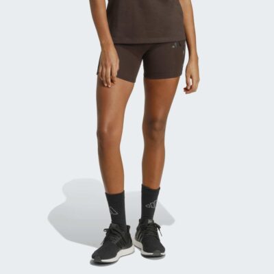 adidas Seasonal Essentials με Leopard Print Ποδηλατικό Κολάν (KA4759)