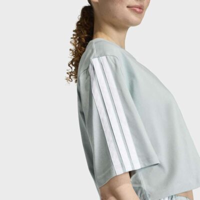 adidas Essentials 3-Stripes Cotton Loose Γυναικείο T-Shirt