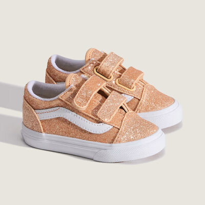 Vans Old Skool V Glitter Βρεφικά Παπούτσια