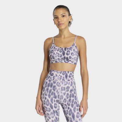 adidas Optime Essentials Workout με Leopard Print Bra (KA6345)