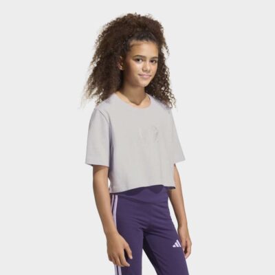 adidas Everyday Glam Cropped Graphic Παιδικό T-Shirt (KA2971)