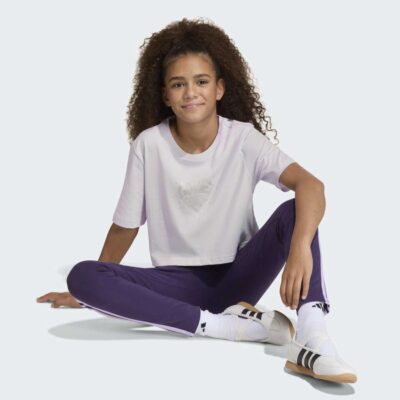 adidas Everyday Glam Cropped Graphic Παιδικό T-Shirt
