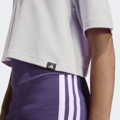 adidas Everyday Glam Cropped Graphic Παιδικό T-Shirt