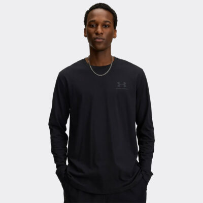 Under Armour Sportstyle Left Chest Ανδρική Μακρυμάνικη Μπλούζα (1329585-002)