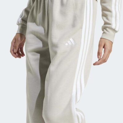 adidas Essentials Fleece 3-Stripes Loose Fit Γυναικείο Παντελόνι Φόρμας