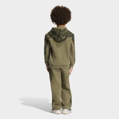 adidas Seasonal Essentials Little Kids Camo Fleece Jogger Παιδικό Σετ