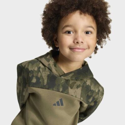 adidas Seasonal Essentials Little Kids Camo Fleece Jogger Παιδικό Σετ