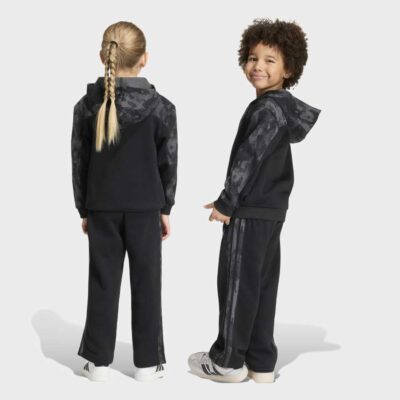 adidas Seasonal Essentials Little Camo Fleece Jogger Παιδικό Σετ