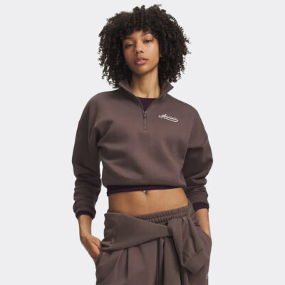 Under Armour Rival Fleece Varsity Γυναικείο Φούτερ (6016557-200)