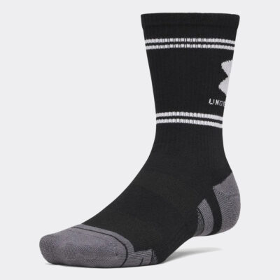 Under Armour Performance Tech 3 Pair Pack Socks (6015141-008)