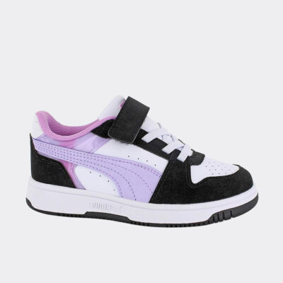 Puma Rebound V6 Lo Fg AC+PS Παιδικά Παπούτσια (407468-02)