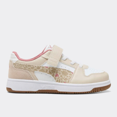 Puma Rebound V6 Lo W AC+PS Παιδικά Παπούτσια (407462-01)