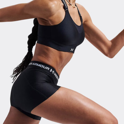 Under Armour HeatGear Γυναικείο Biker Shorts - Ποδηλατικό Κολάν