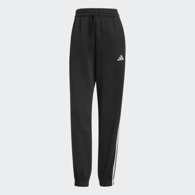 adidas Essentials 3-Stripes Fleece Loose-Fit Pants Ανδρική Φόρμα