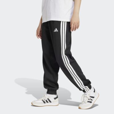 adidas Essentials 3-Stripes Fleece Loose-Fit Pants Ανδρική Φόρμα (JE1276)