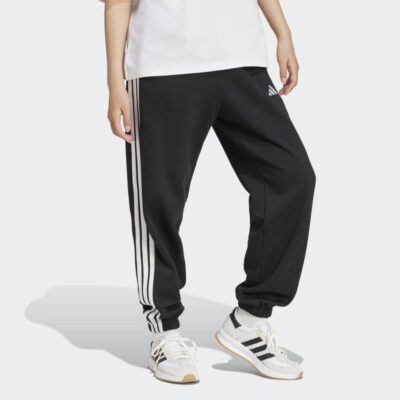 adidas Essentials 3-Stripes Fleece Loose-Fit Pants Ανδρική Φόρμα