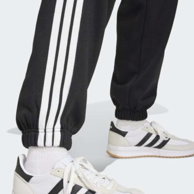 adidas Essentials 3-Stripes Fleece Loose-Fit Pants Ανδρική Φόρμα