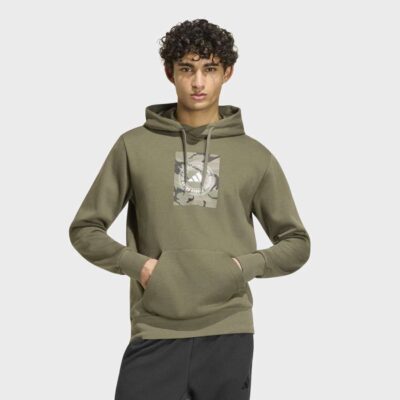 adidas Sportswear Camo Box Αντρικό Φούτερ με κουκούλα (KC7170)