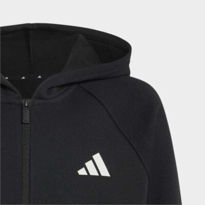 adidas Παιδικό hoodie Seasonals Seasonals Collegiate Typography με φερμουάρ σε όλο το μήκος