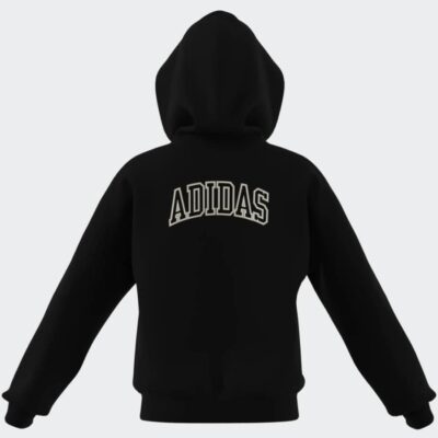 adidas Παιδικό hoodie Seasonals Seasonals Collegiate Typography με φερμουάρ σε όλο το μήκος