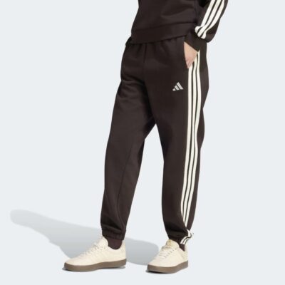 adidas Essentials Fleece 3-Stripes Loose Fit Γυναικείο Παντελόνι Φόρμας (KX0789)