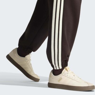 adidas Essentials Fleece 3-Stripes Loose Fit Γυναικείο Παντελόνι Φόρμας