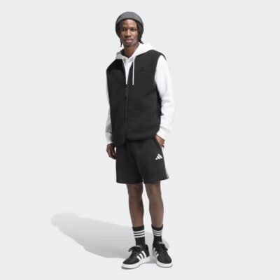 adidas Essential 3-Stripes French Terry Shorts
