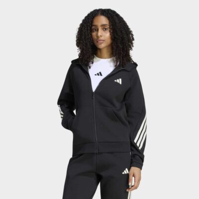 adidas 3-Stripes Full-Zip Γυναικεία Ζακέτα (KY7038)