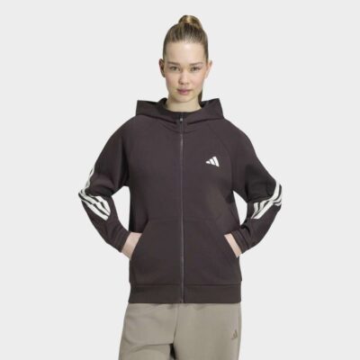 adidas 3-Stripes Full-Zip Γυναικεία Ζακέτα (KY7045)